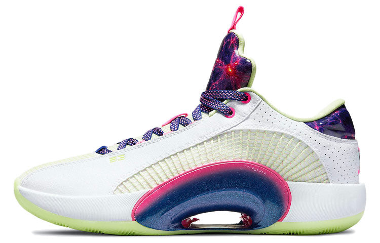 ジョーダン Nike Air Jordan XXXV Low Cosmic Deception Luka Doncic PE "White/Iridiscent" DJ9805-190