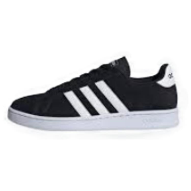 アディダス adidas Grand Court "Core Black/Footwear White/Core Black" H04556