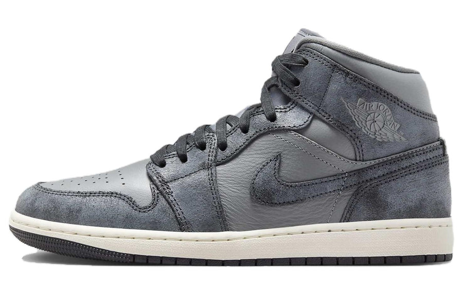 エアジョーダン1 Nike Women's Air Jordan 1 Mid SE "Smoke Grey" FJ3448-001