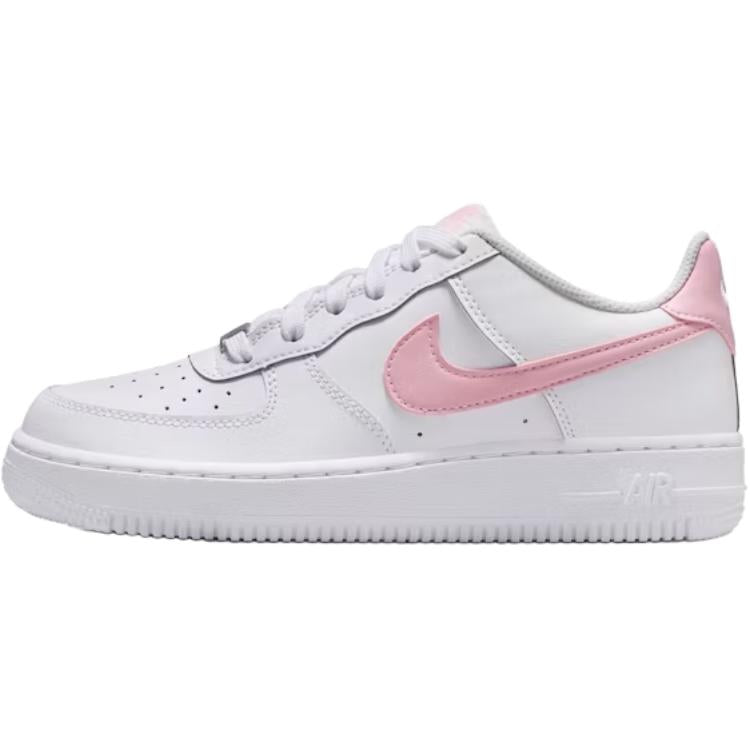 ナイキ エアフォース1 Nike GS Air Force 1 "White/White/Medium Soft Pink" CT3839-115
