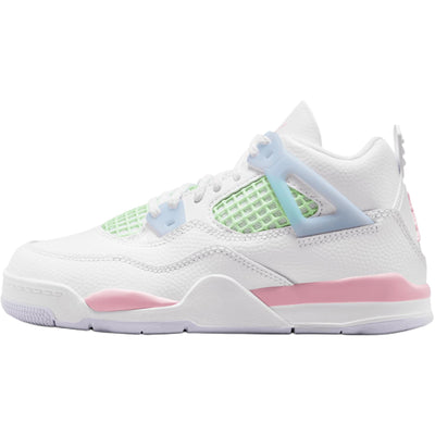 ジョーダン Nike PS Jordan 4 Retro "White/Half Blue/Vapor Green/Medium Soft Pink" IB7069-100
