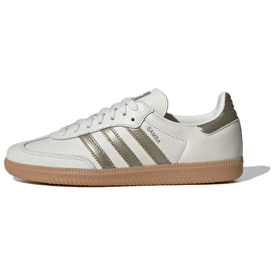 アディダス サンバ adidas Women's Samba OG "Off White/Cyber Metallic/Wonder Gold Metallic" IG1964
