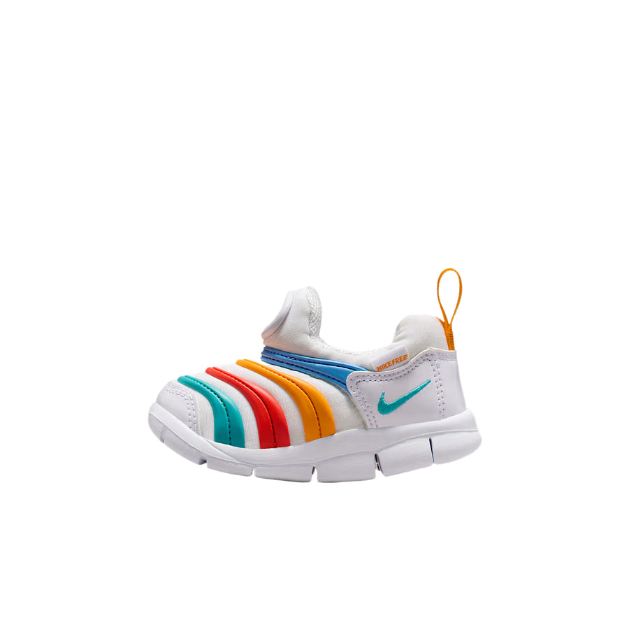 ナイキ Nike TD Dynamo Free "White/Limelight/Hyper Royal/Dusty Cactus" 343938-106