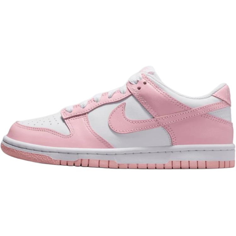 ナイキ ダンク Nike GS Dunk Low "Triple White/Medium Soft Pink" FB9109-125