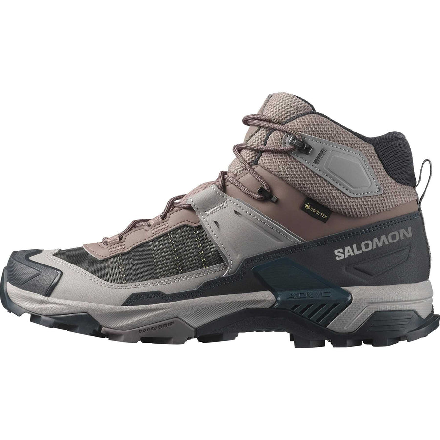 サロモン X ウルトラ Salomon X Ultra 5 Mid GORE-TEX "Iron/Dark Navy/Gull" L47854800