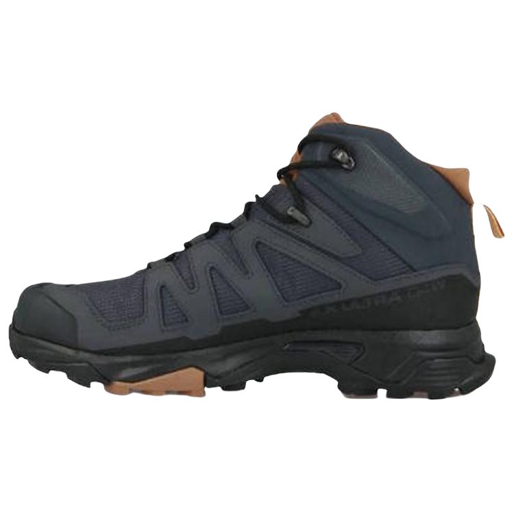 サロモン X ウルトラ Salomon Women's X Ultra 4 Mid GORE-TEX "Ebony/Mocha Mousse/Almond Cream" L41295600