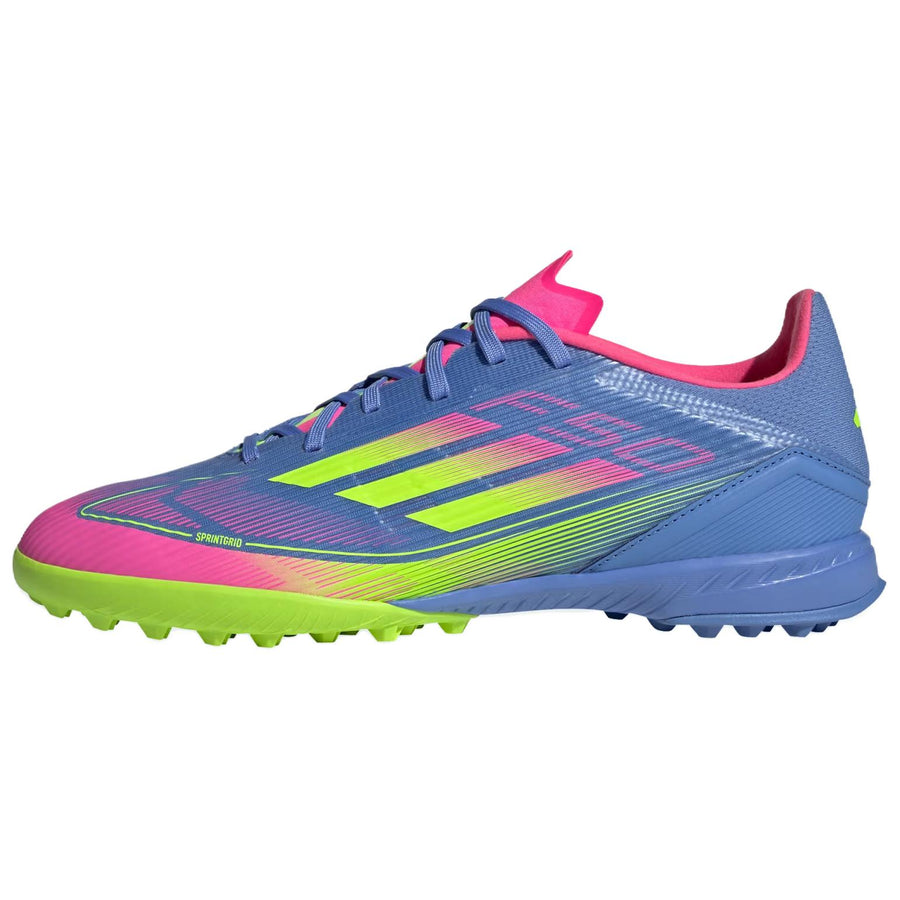 アディダス adidas F50 League TF "Blue Fusion/Lucid Lemon/Lucid Pink" IE1230