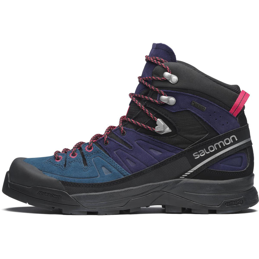サロモン X-ALP Salomon X-ALP Mid Leather GORE-TEX "Blue/Purple" L47868000