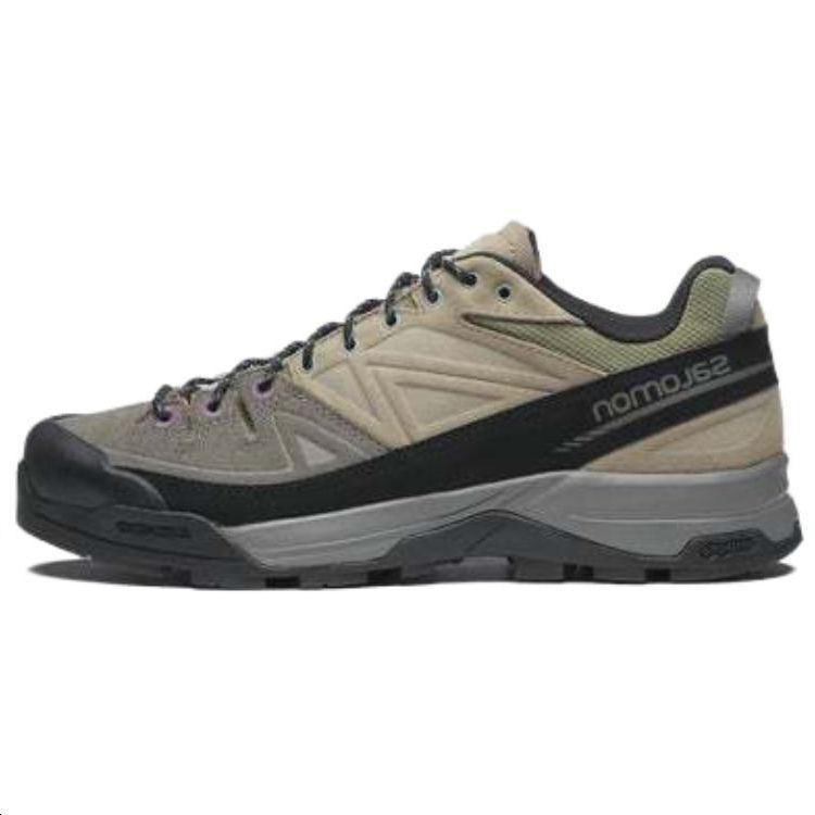 サロモン X-ALP Salomon X-ALP Leather "Pewter/Vintage Khaki/Black" L47431300
