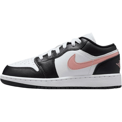 エアジョーダン1 Nike GS Air Jordan 1 Low "White/Black/Rust Pink" 553560-165