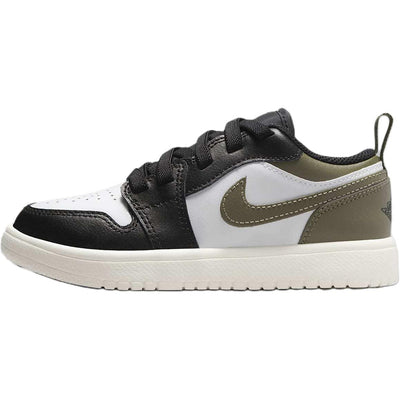 エアジョーダン1 Nike PS Air Jordan 1 Low ALT "Black/Medium Olive/Sail/White" DR9748-092