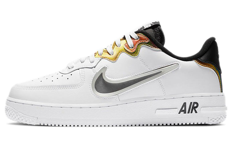 ナイキ エアフォース1 Nike Air Force 1 React Low "White/Iridescent" CN9838-100