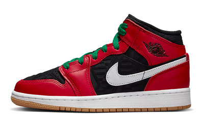 エアジョーダン1 Nike GS Air Jordan 1 Mid SE "Christmas" DQ8418-006