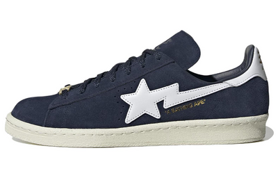 アディダス キャンパス A BATHING APE × adidas Campus 80's "College Navy" ID4770
