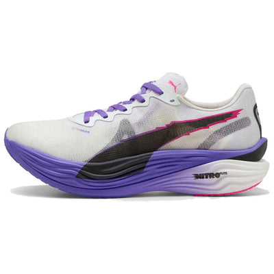 プーマ ディヴィエイト ニトロ Puma Deviate Nitro Elite 3 DT "PUMA White/Dark Amethyst" 311917-01