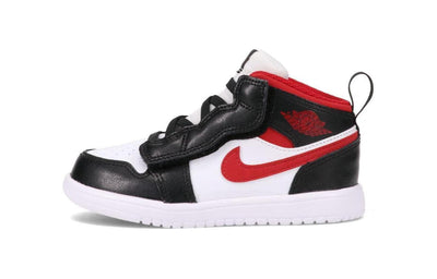 エアジョーダン1 Nike TD Air Jordan 1 Mid "White/Gym Red/Black" AR6352-122