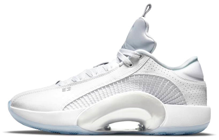 ジョーダン Nike Air Jordan XXXV Low "Metallic Silver" (Clear Sole) CW2460-100