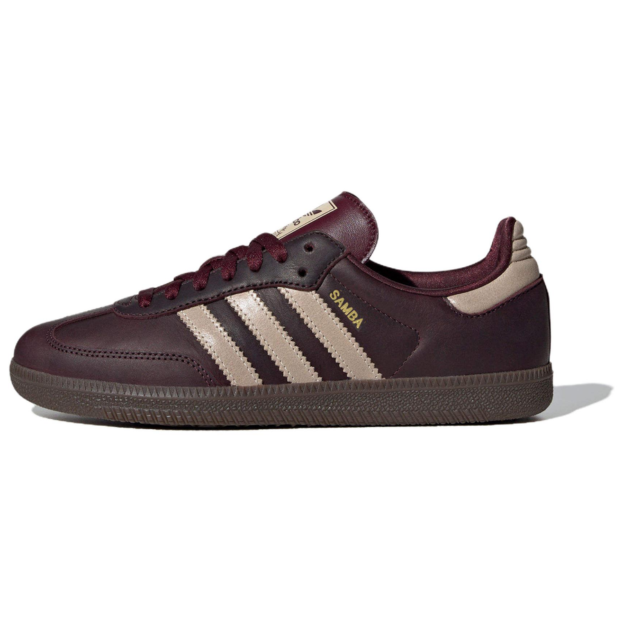 アディダス サンバ adidas Women's Samba OG "Maroon/Crystal Sand/Gold Metallic" IF7004