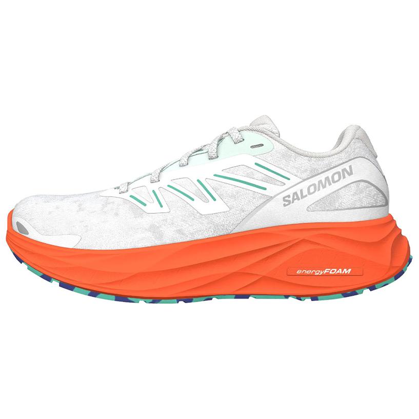 サロモン Salomon Women's Aero Glide 2 "White/Cherry Tomato/Electric Green" L47575300