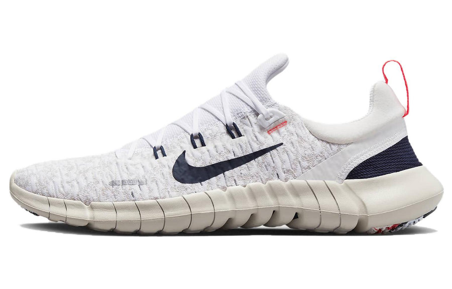 ナイキ Nike Free Run 5.0 "White/Light Orewood Brown/Bright Crimson/Obsidian" CZ1884-103