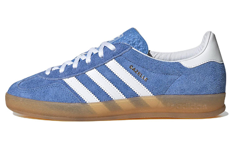 アディダス ガゼル adidas Women's Gazelle Indoor "Blue Fusion/Gold Metallic" HQ8717