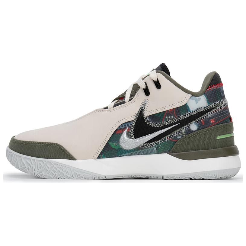 ナイキ レブロン FaZe Clan × Nike LeBron NXXT Gen AMPD "Light Cream/Medium Olive/Metallic Silver/Black" HF0716-200