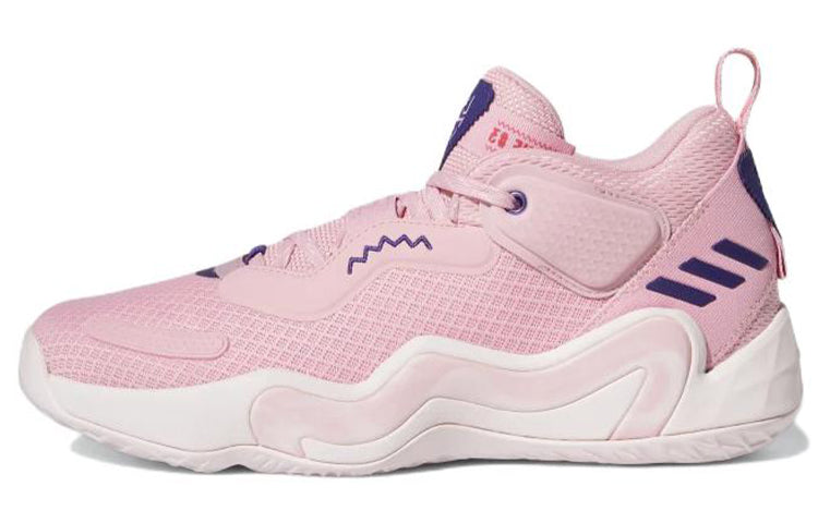 アディダス adidas D.O.N. Issue 3 "Light Pink/ Clear Pink/Team College Purple" GW3643