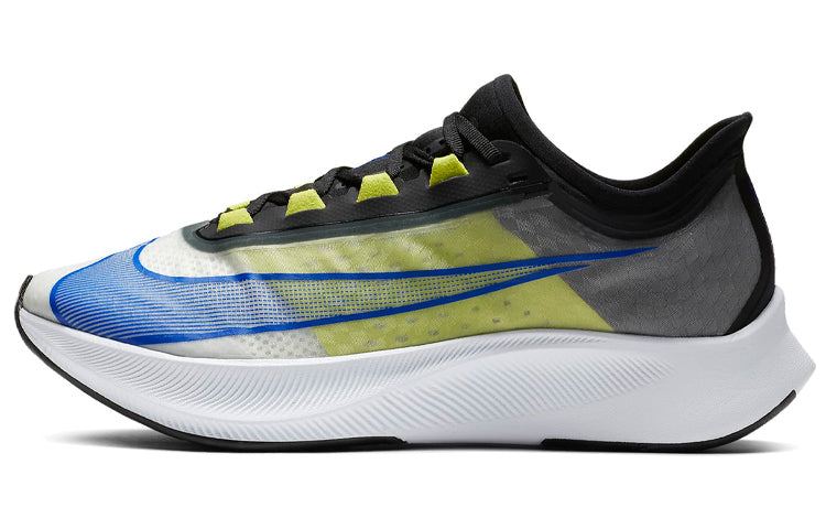 ナイキ ズームフライ Nike Zoom Fly 3 "White/Racer Blue/Cyber/Black" AT8240-104