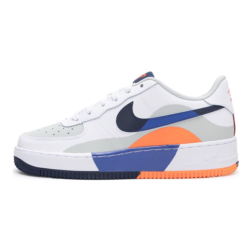 ナイキ エアフォース1 Nike GS Air Force 1 Low LV8 "Light Silver/White/Astronomy Blue/Midnight Navy" FN4730-002