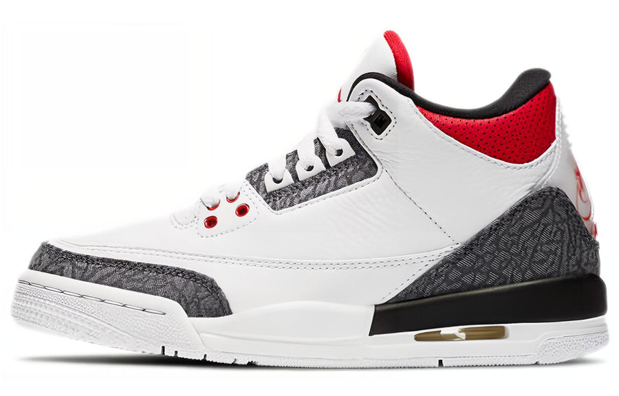 ジョーダン Nike GS Jordan 3 Retro SE-T JP "Fire Red Denim" DB4169-100