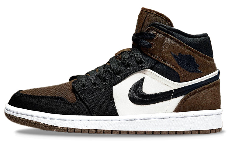 エアジョーダン1 Nike Women's Air Jordan 1 Mid SE "Olive Toe" DV0427-301