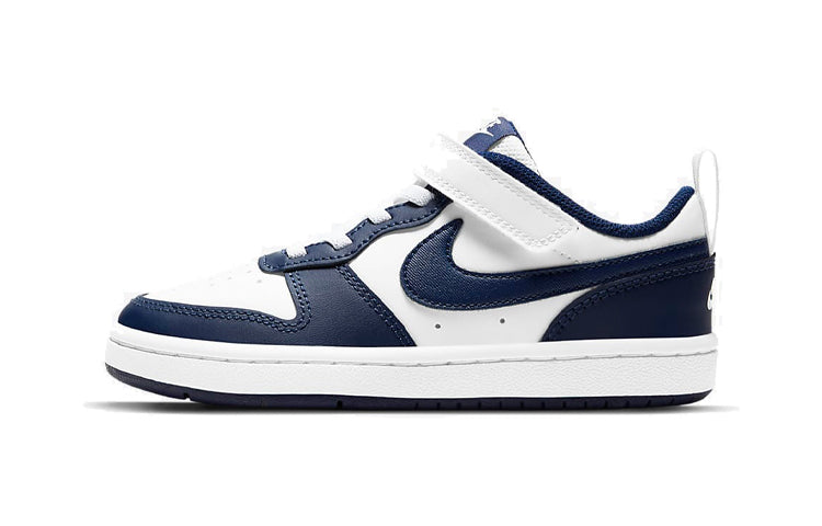 ナイキ Nike PS Court Borough Low 2 "White/Signal Blue/Blue Void" BQ5451-107