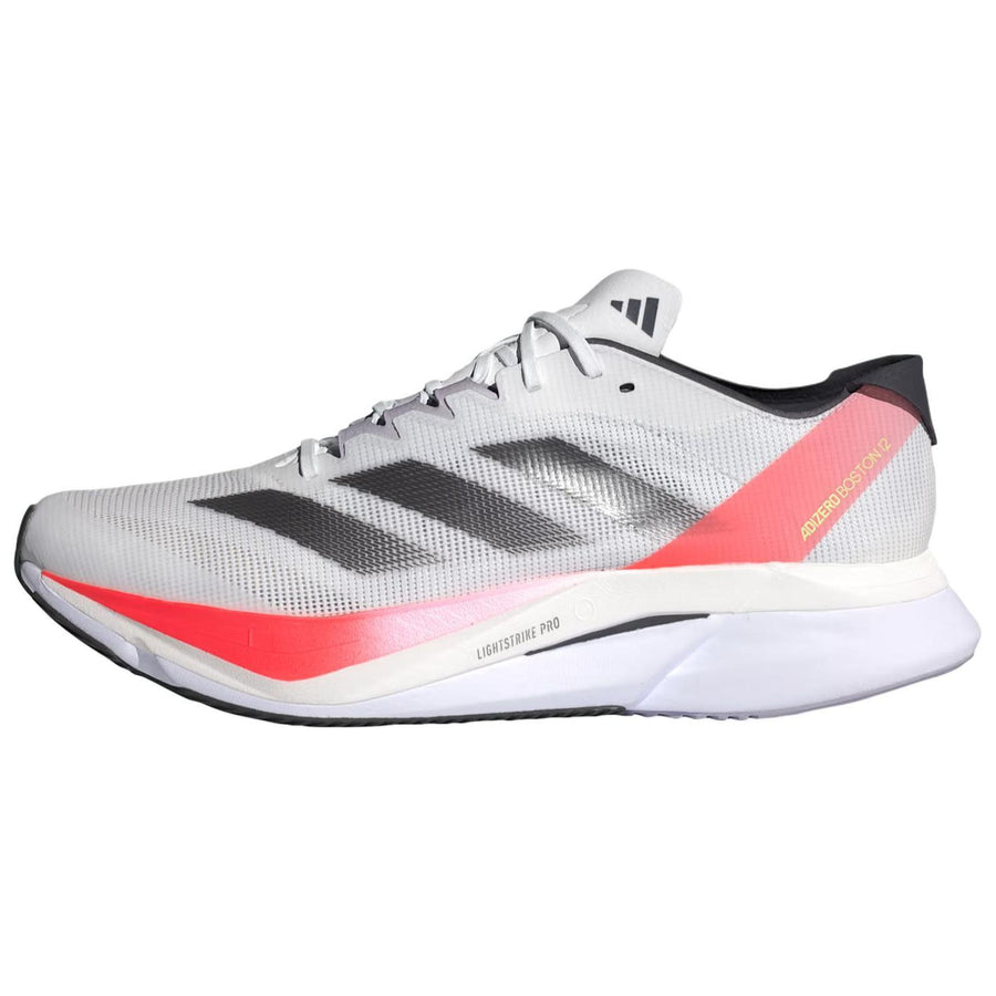 アディダス アディゼロ adidas Adizero Boston 12 M "Footwear White/Aurora Metallic/Solar Red" IF9210
