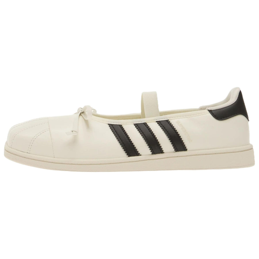 アディダス スーパースター BLACKPINK JENNIE × adidas Women's Superstar Square Toe Ballet "Off White/Core Black" LB3786