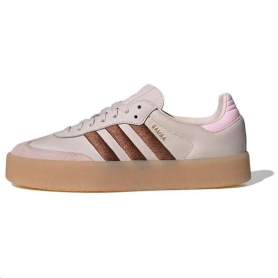 アディダス サンバエ adidas Women's Sambae "Putty Mauve/Preloved Brown/Clear Pink" ID3737