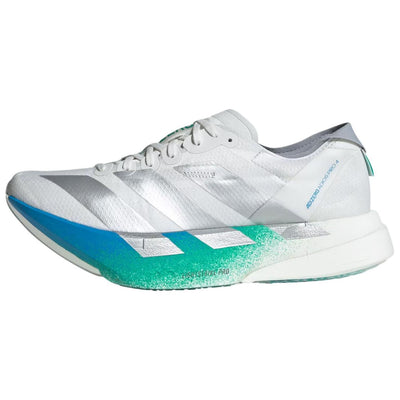 アディダス アディゼロ adidas Women's Adizero Adios Pro 4 "Crystal White/Matte Silver/Glory Green" JR6354