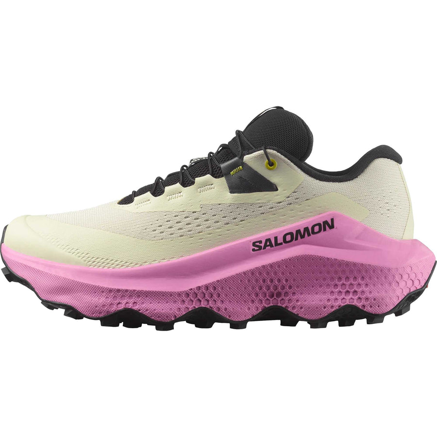 サロモン ウルトラグライド Salomon Women's Ultra Glide 3 "Almond Milk/Cyclamen/Black" L47874500