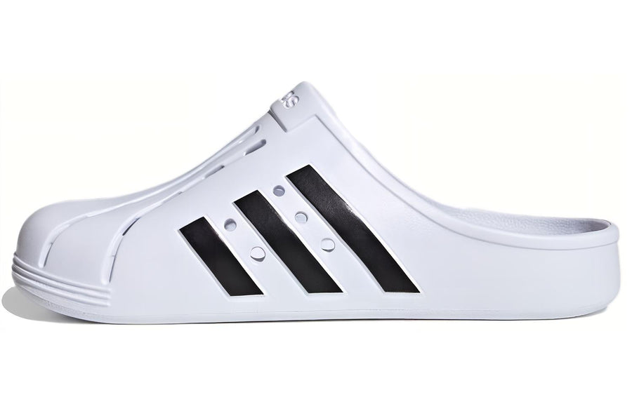 アディダス adidas Adilette Clogs "Footwear White/Core Black" FY8970