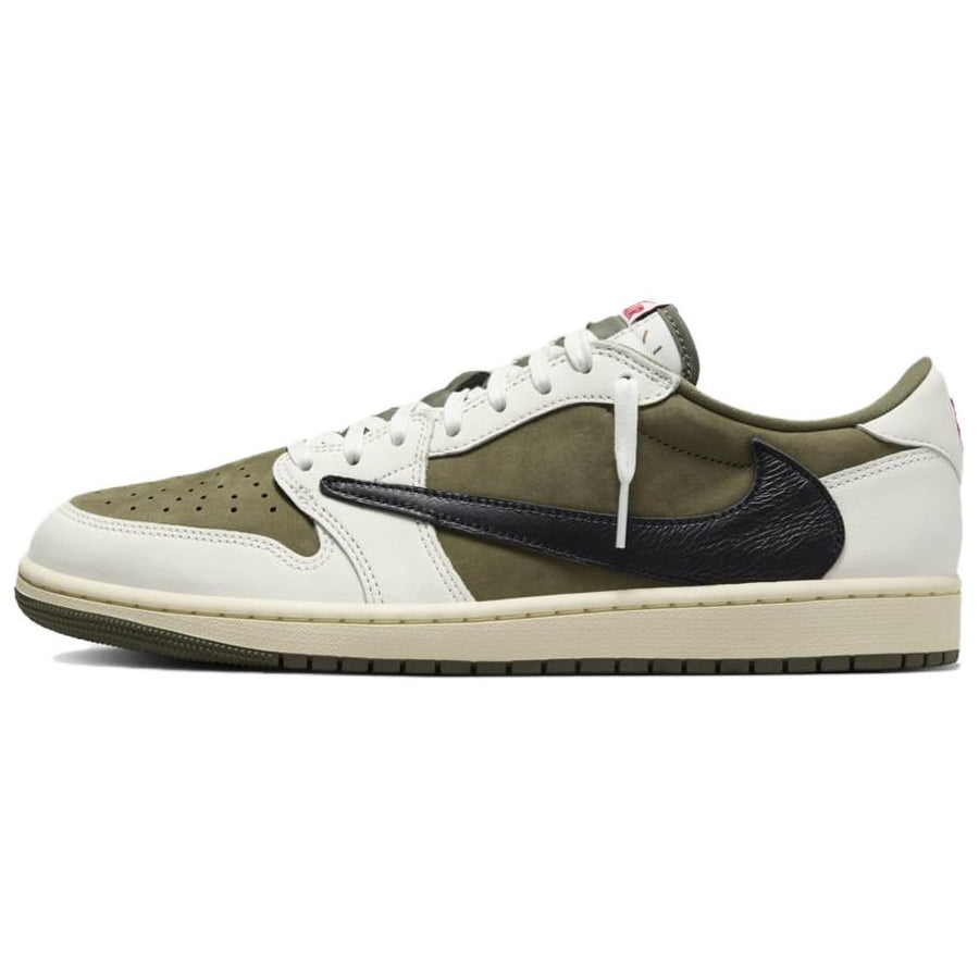 エアジョーダン1 Travis Scott × Nike Air Jordan 1 Low OG SP "Reverse Olive" DM7866-200