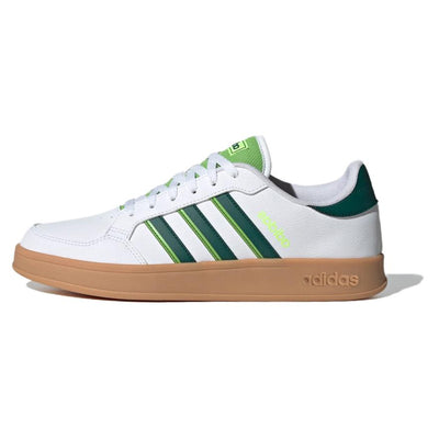 アディダス adidas Breaknet "Cloud White/Collegiate Green/Semi Lucid Lime" IG6536