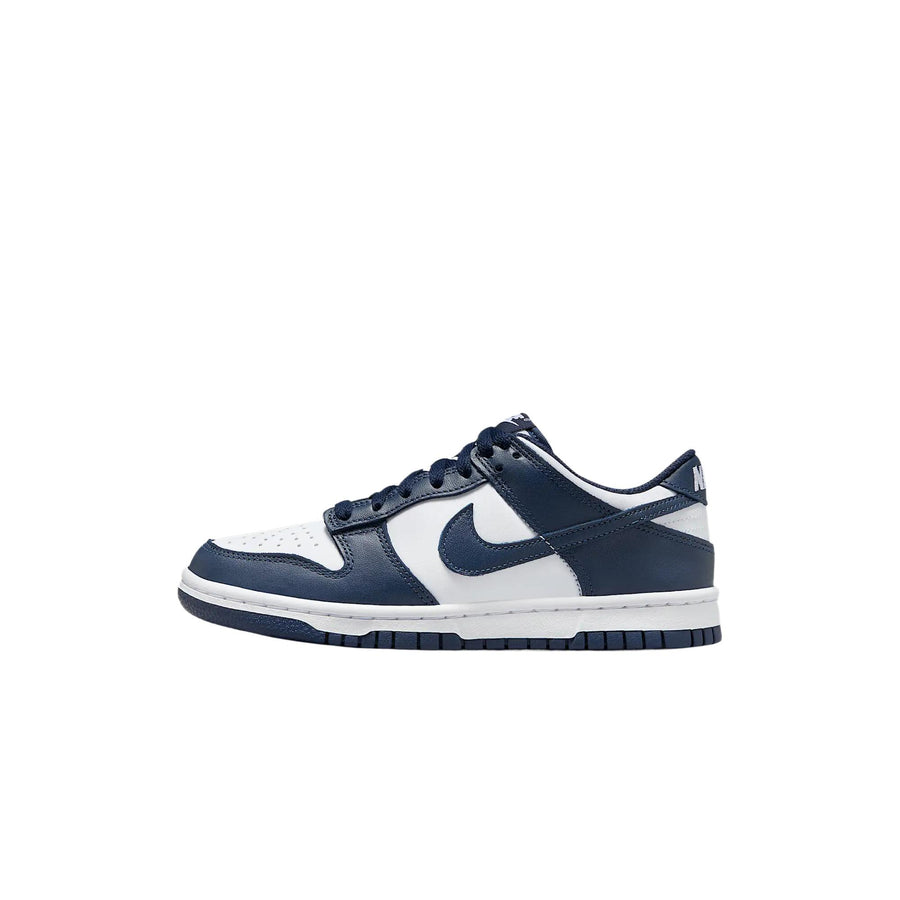 ナイキ ダンク Nike GS Dunk Low "White/White/Midnight Navy" FB9109-116