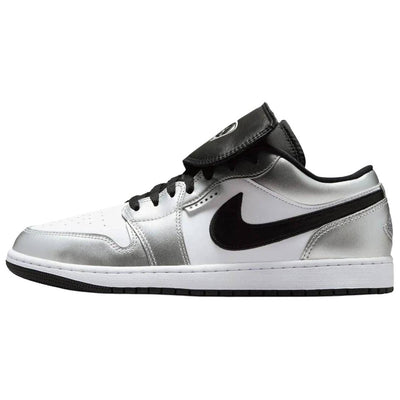 エアジョーダン1 Nike Air Jordan 1 Low Se "White/Black/Metallic Silver" IR2278-100