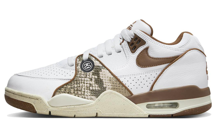 ナイキ Stussy × Nike Air Flight 89 Low SP "White and Pecan" FD6475-100