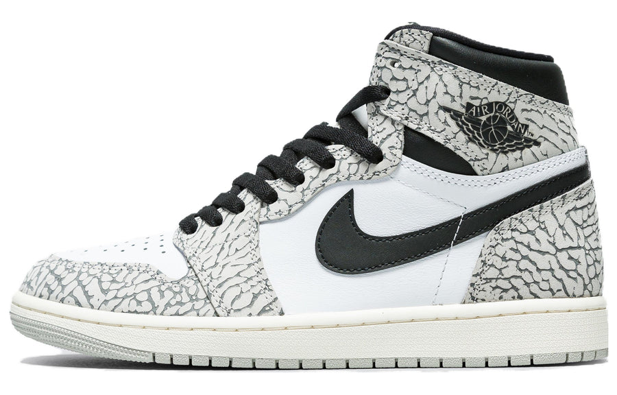エアジョーダン1 Nike GS Air Jordan 1 High OG "White Cement" FD1437-052