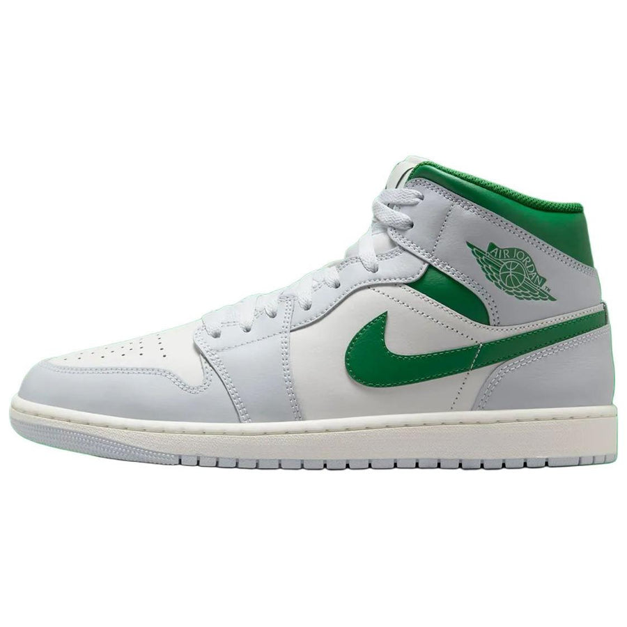 エアジョーダン1 Nike Air Jordan 1 Mid "Summit White/Pure Platinum/Sail/Pine Green" DQ8426-142