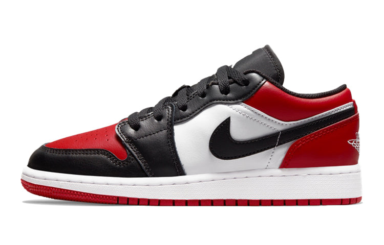 エアジョーダン1 Nike GS Air Jordan 1 Low "Bred Toe" 553560-612