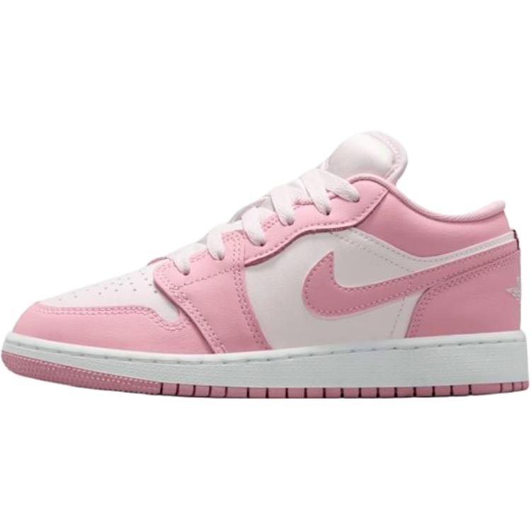 エアジョーダン1 Nike GS Air Jordan 1 Low "Medium Soft Pink/White/Pearl Pink" 553560-614