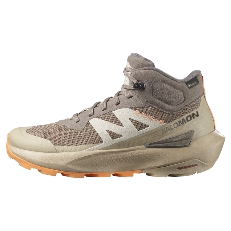 サロモン エリクサー salomon Women's Elixir Activ Mid GORE-TEX "Falcon/White Pepper/Papaya" L47457200