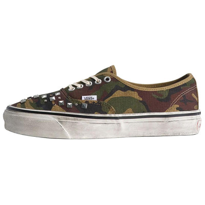 ヴァンズ オーセンティック Vans Premium Authentic "Woodland Camo Green" VN000D9NWVD