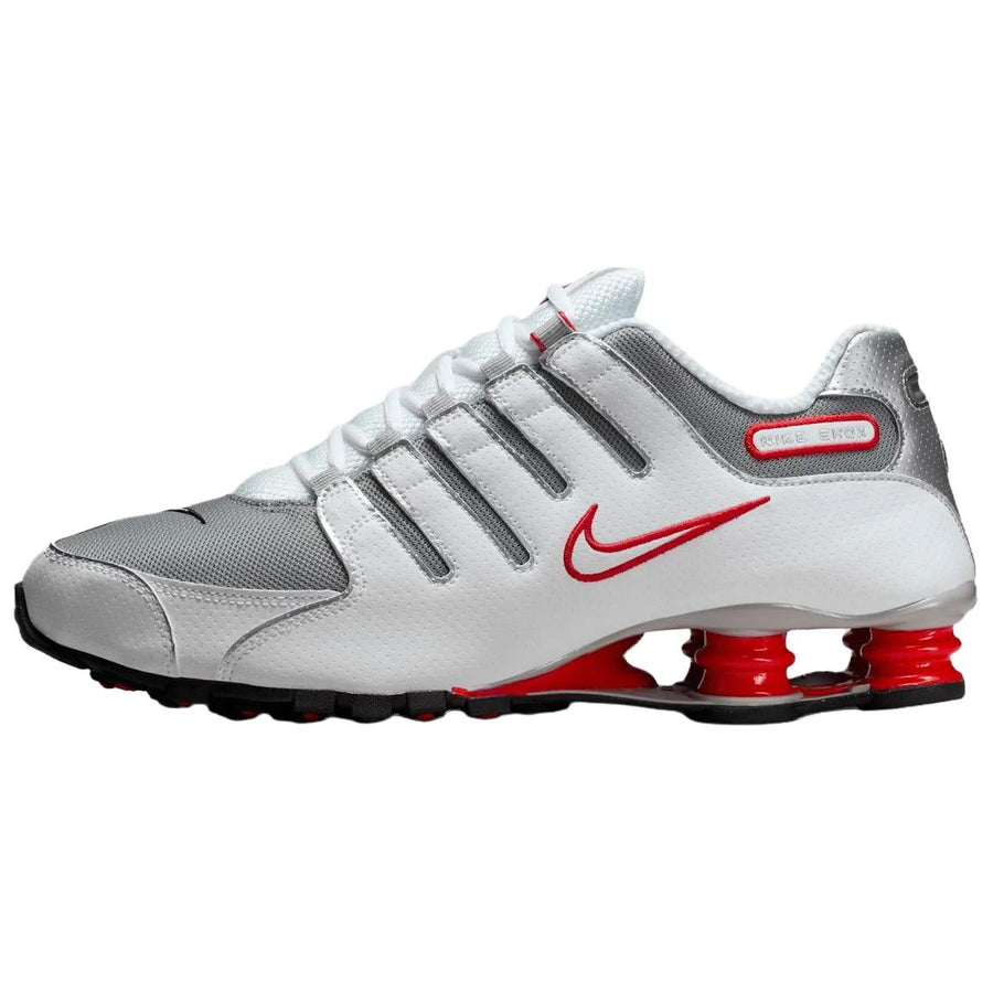 ナイキ ショックス Nike Shox NZ "White/Sport Red/Cool Grey/Metallic Silver" 378341-104
